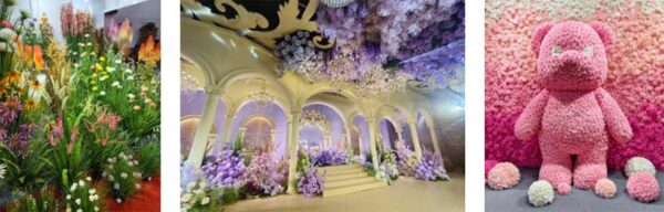 artificial flower expo in Yiwu