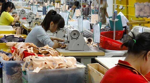 mass production of bra