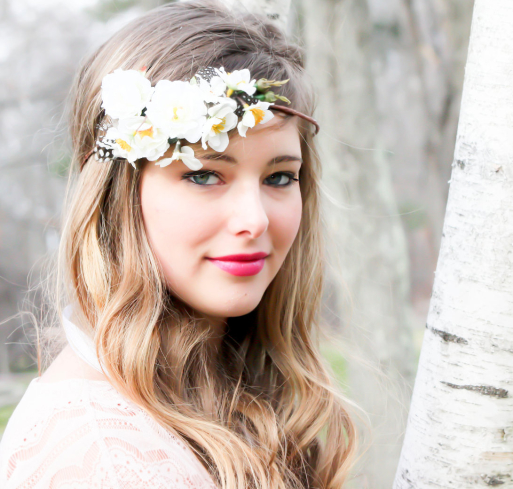 Flower headband
