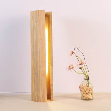Pentagon wooden LED Light