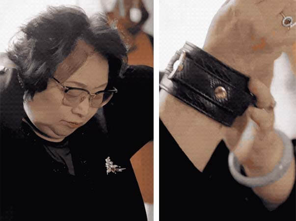 Lisa testing the sm props