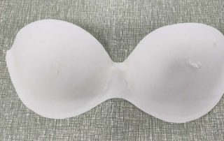 Memory foam bra