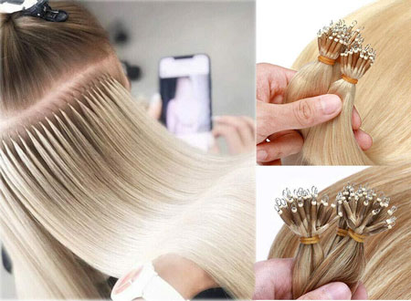 Nano-ring-hair-extensions