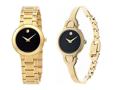 Quartz PVD Gold Watch