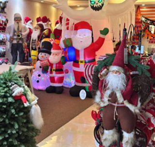 Santa in Yiwu International Trade City