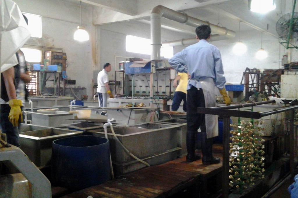 small electroplate factory