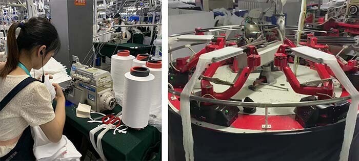 sock semi-hand sewing