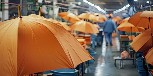 umbrella factories in china