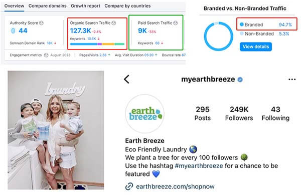 website search traffic