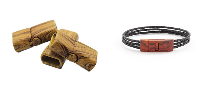 wooden magnetic clasp
