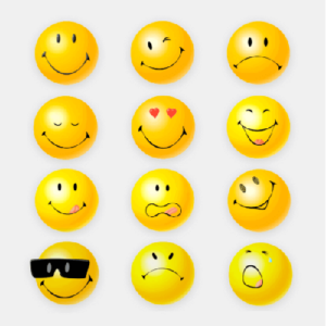 smiley icons