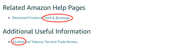 alcohol related pages