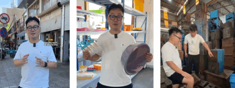 Jingsourcing agent Joe visit huangyan