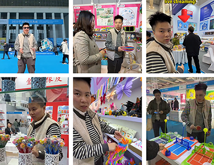 Jingsourcing agent went to the Ningbo Stationery Expo