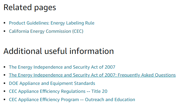 lighting related pages