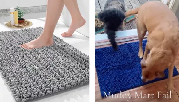 basic Bath Mat and niche pet mat