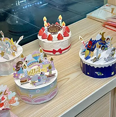 birthday pop up card