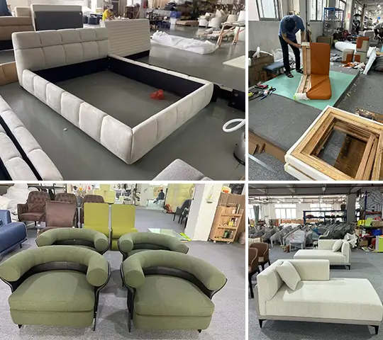 China hotel sofa and bed factories