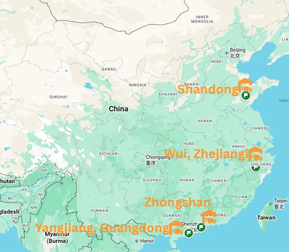 China's outdoor cookware manufacturing hubs