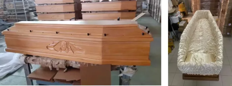 common coffin in Italy