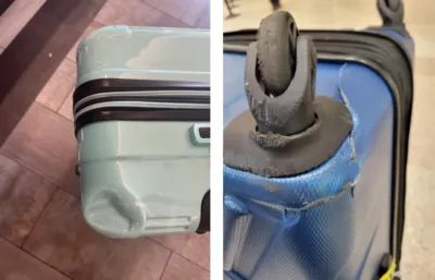 Common problems with competitors' suitcases