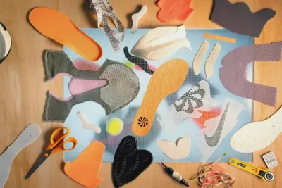 Components of sports shoes