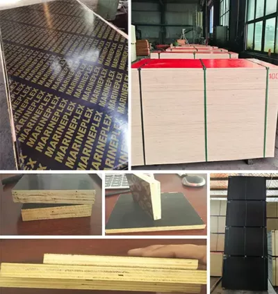 Construction plywood factories in China