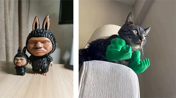 creative 3D print products