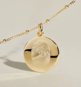 Deja Marc fingerprint jewelry