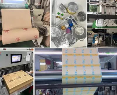 Food wrapping and tray factories