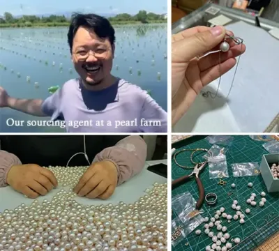 Freshwater pearl jewelry suppliers in China
