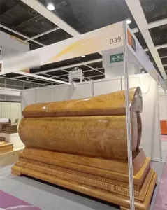 golden nanmu wood coffin