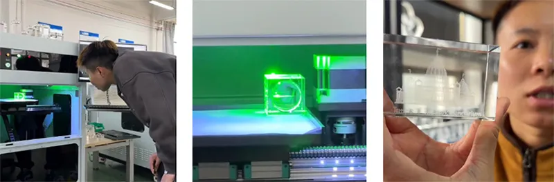 green laser engraving machine