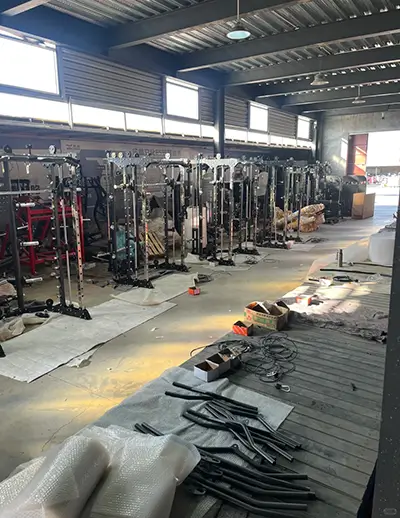 Gym equipment factory