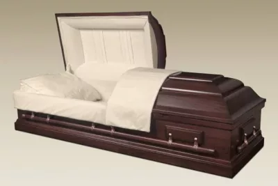 Half couch casket