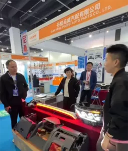 Jingsourcing agent Karen and the auto parts supplier from Danyang