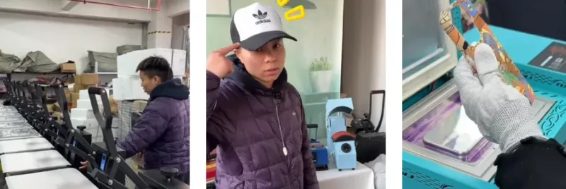 Jingsourcing sourcing agent in heat tranfer factory