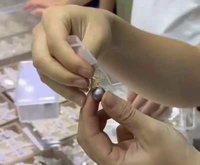 Joe choose the pearl acccessory