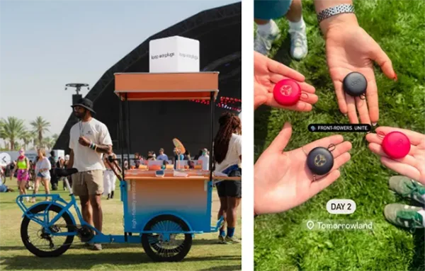 Loop music festival special product and store