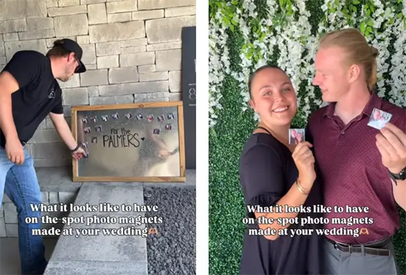 Memory Magnets's wedding event service