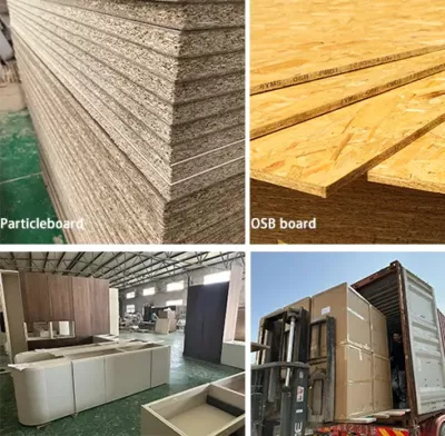 Particle and OSB boards for furniture