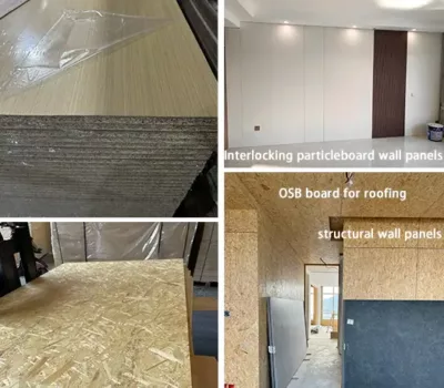Particle & OSB boards for interior decoration