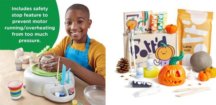 pottery kit for kids and adults