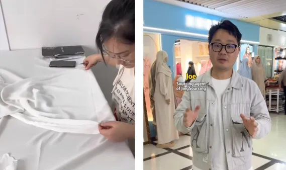 run quality check for scarves