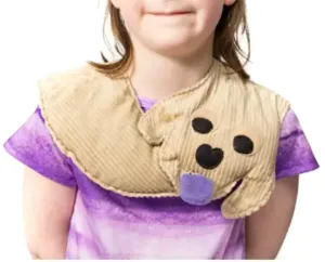 Shoulder-wrap plush toy for ADHD & focus