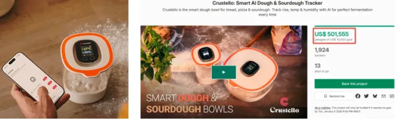 smart sourdough bowl with AI feature