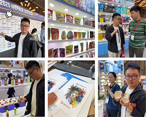 sourcing agent Joe at Chinaâ__s largest packaging expo