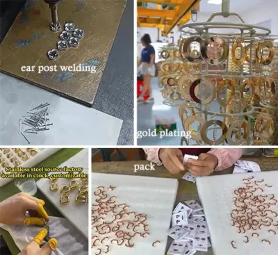 stainless steel earring factories in China