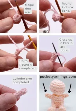 step-by-step crochet picture instructions