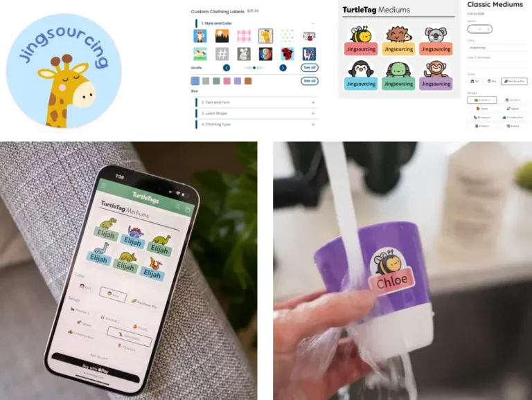 Stickers for kids’ organization